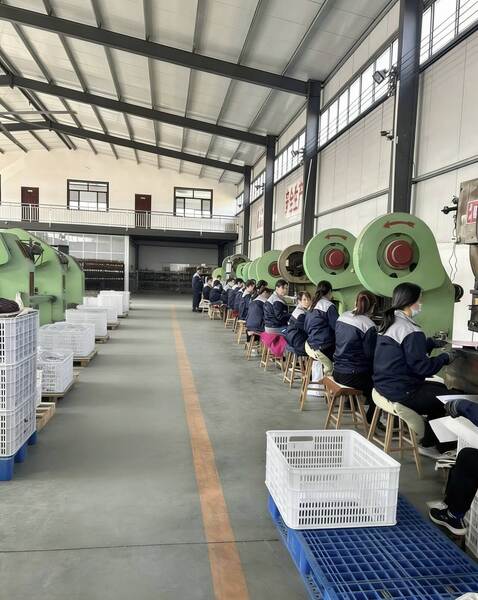 JIUYU CORPORATION LIMITED factory production line