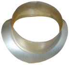 Hot Dip galvanization Take Off  of Ventilation Duct Fittings in Building