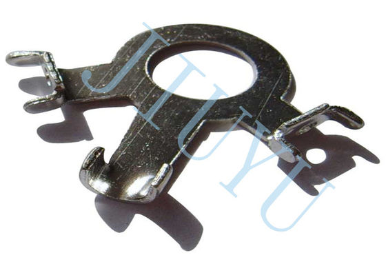 Durable Cu Stamping Terminal Contact Zn37 Metal Stamping Electric Parts in Automobile Voltage Regulators