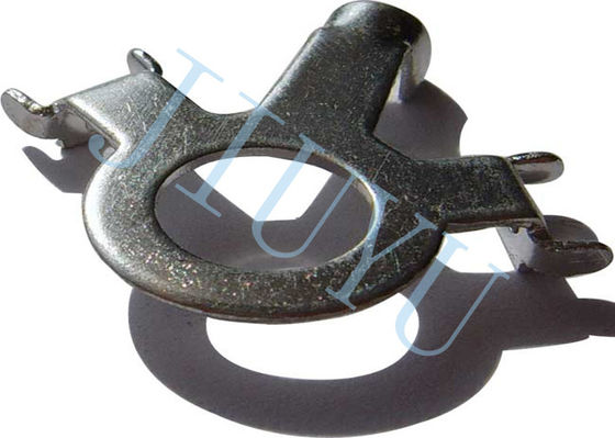 Durable Cu Stamping Terminal Contact Zn37 Metal Stamping Electric Parts in Automobile Voltage Regulators