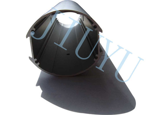 Aluminum alloy tubes, extrusion-stamped parts with oxidation surface treatment