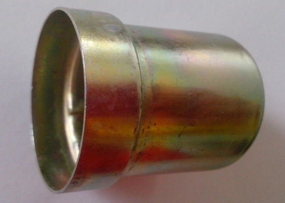 Yellow Zinc Plated Deep Draw Stamping Deep Drawn Aluminum Cans for Automobile