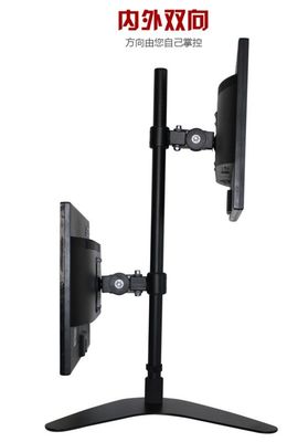 JY Twin Monitor Stand , RoHs 27" Dual Monitor And Laptop Stand