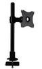 50*50mm Monitor Arm Desk Mount Height Adjustment 45 Degree Tilt