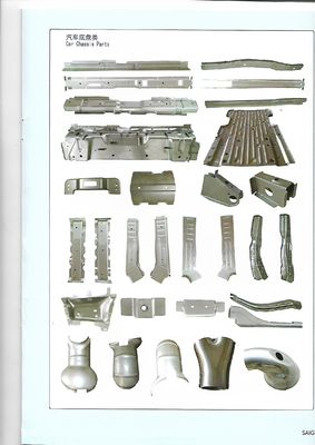 TC4 Brass Aluminum Car Stamping Parts with galvanized silver plated