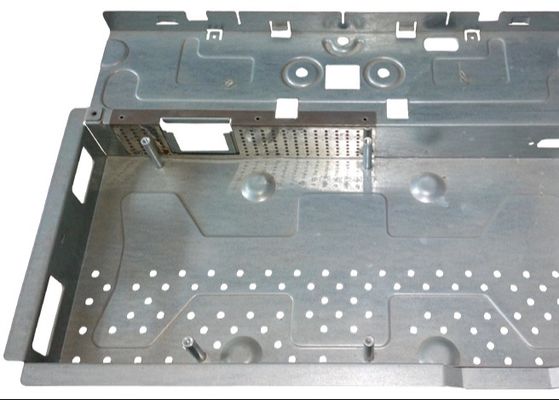 Zinc Plated Custom Metal Stamping Sheet 47x35 For TV Back Shell