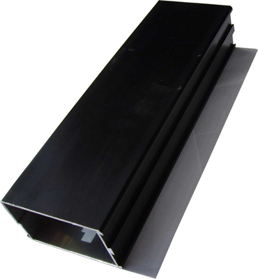 Black Anodize Aluminum Extrusion Tube Stamping Parts Aluminium Alloy Black Oxidation