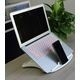 2000g Height Adjustable Laptop Stand , Plastic Computer Laptop Holder