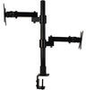 100*100mm Monitor Arm Desk Mount , 360 Rotate Dual LCD Stand