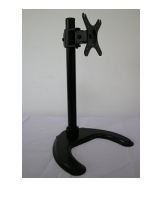 Single LCD Monitor Arm Desk Mount 360 degree swiveling for screens