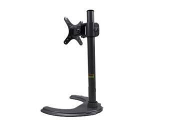 Single LCD Monitor Arm Desk Mount 360 degree swiveling for screens