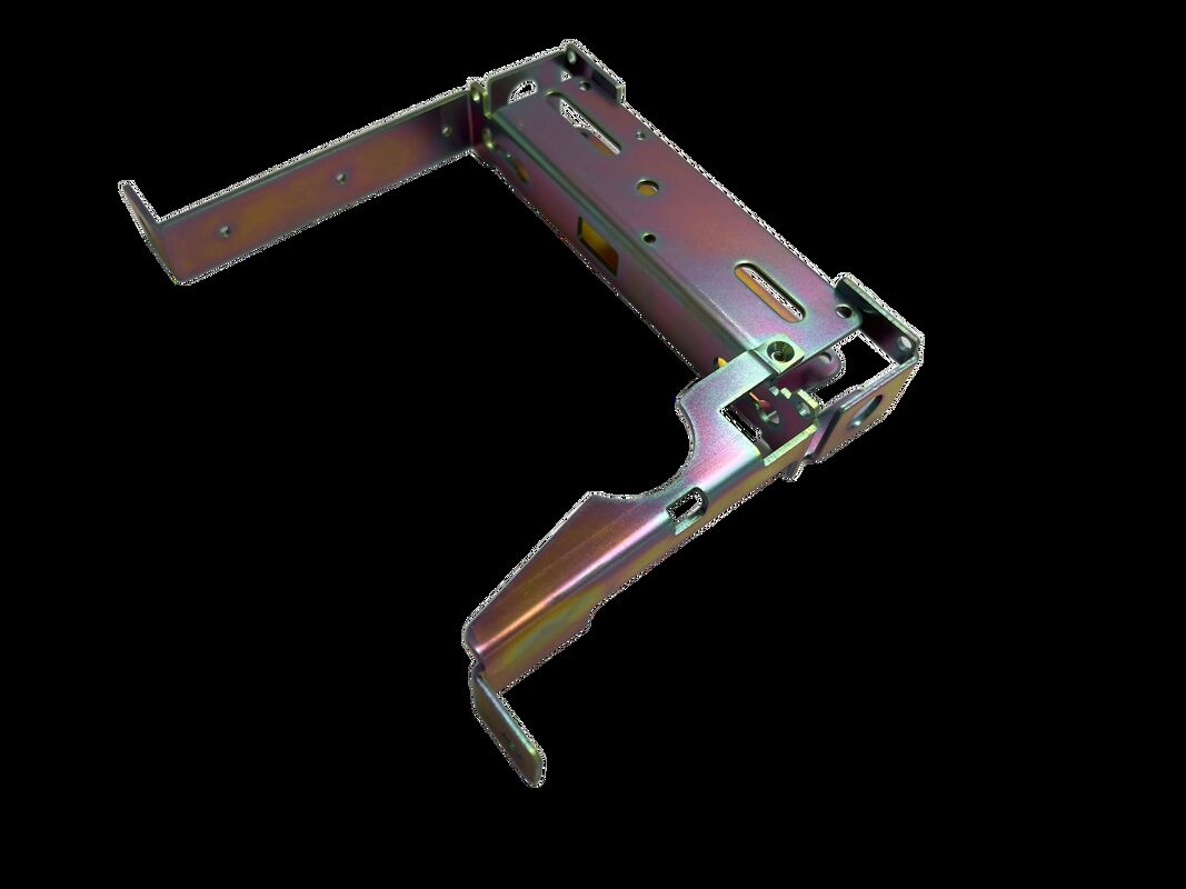 High Quality Bracket with Electroplated yellow zinc Assembly Metal Stamping parts