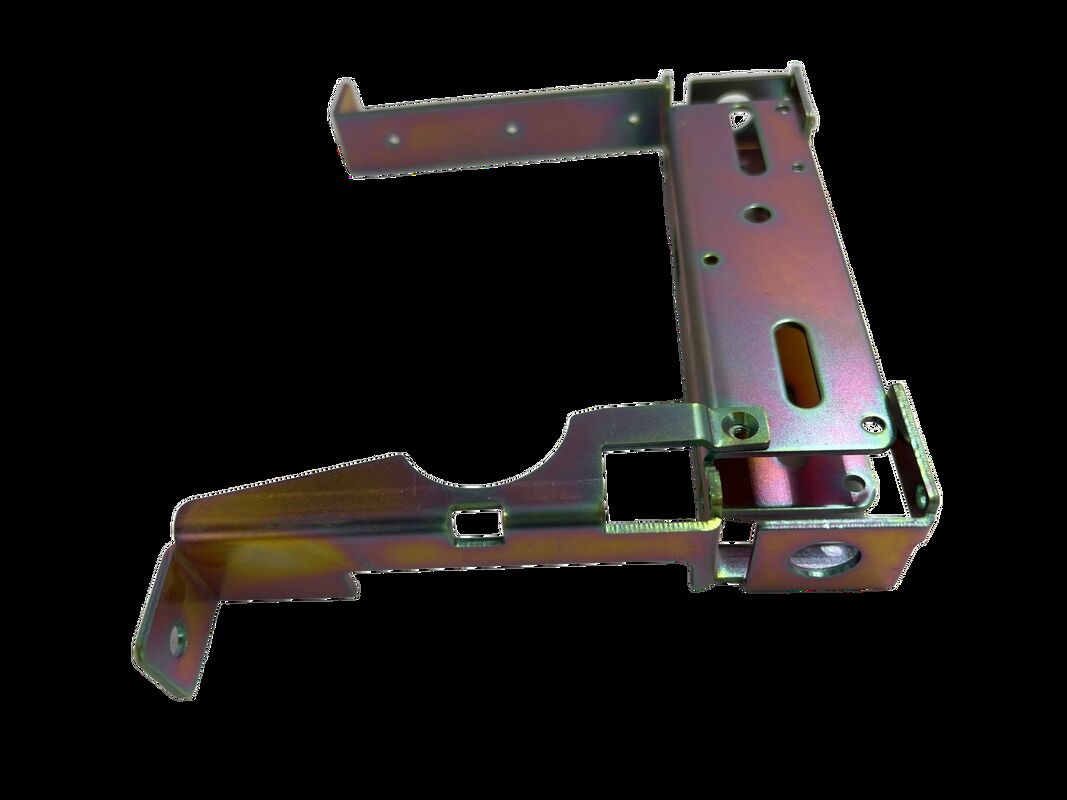 High Quality Bracket with Electroplated yellow zinc Assembly Metal Stamping parts