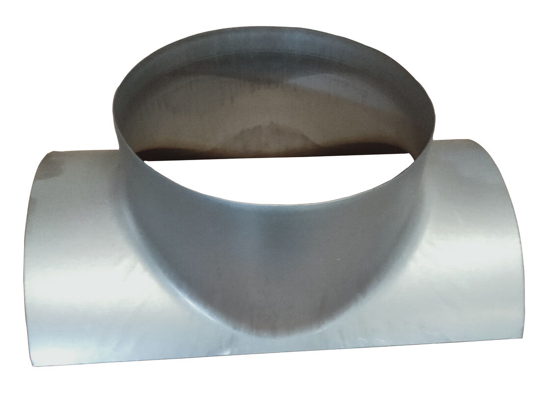 Custom T-Pipe Duct Connectors: Hydraulic Deep Draw Connector for Building Ventilation Systems