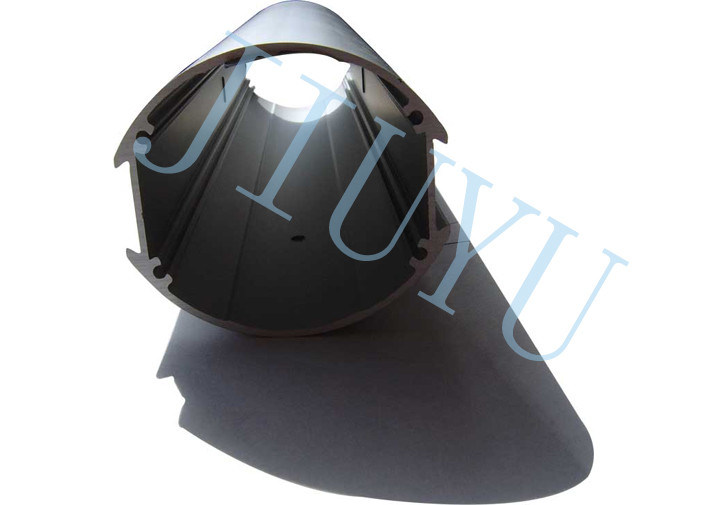 Aluminum alloy tubes, extrusion-stamped parts with oxidation surface treatment