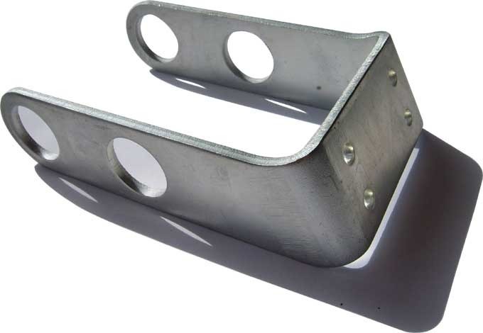 Customized Sliding Bracket Surface Treatment Zinc Plating in Metal Stamping Parts