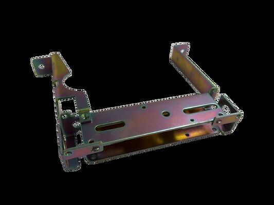 High Quality Bracket with Electroplated yellow zinc Assembly Metal Stamping parts