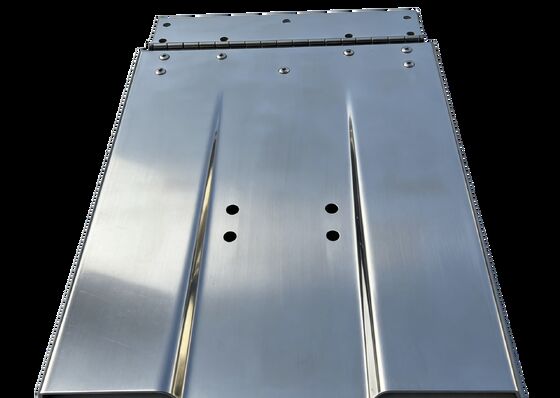 Mirror Polishing 12x18 Stainless Steel Stamping Parts Boat  Trim Tab